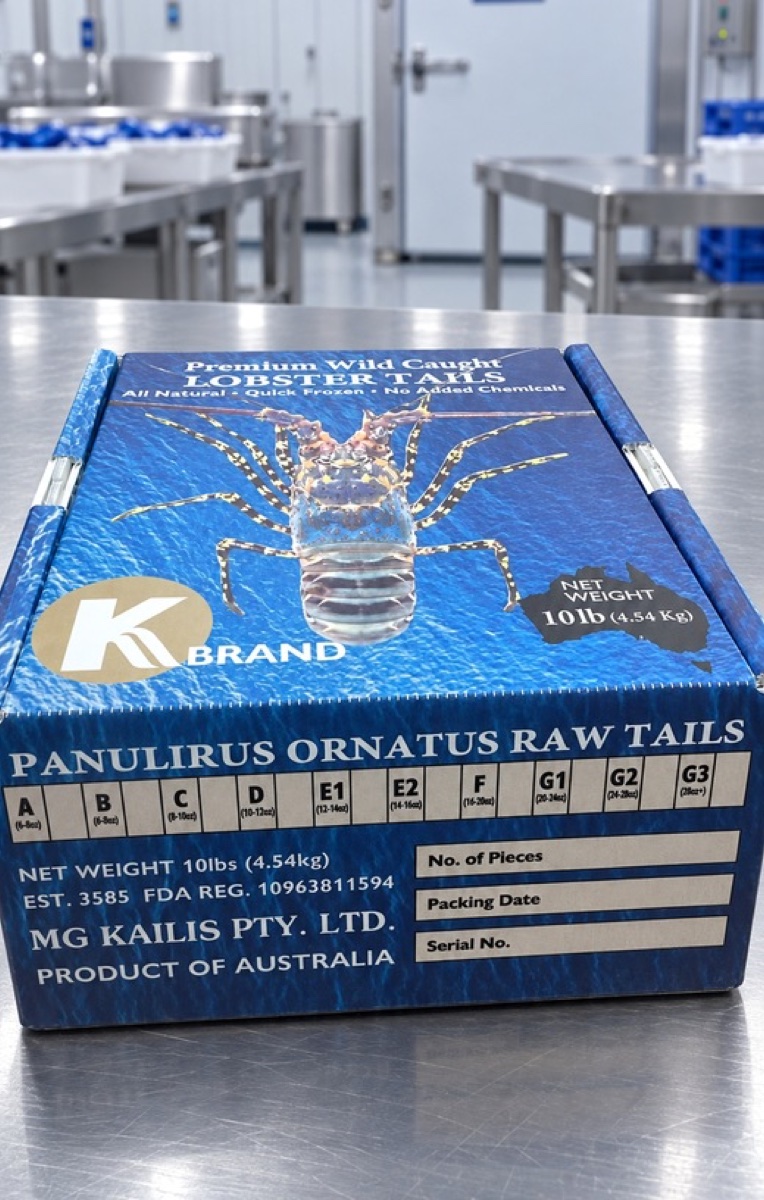 Premium printed corrugated packaging for seafood cold chains